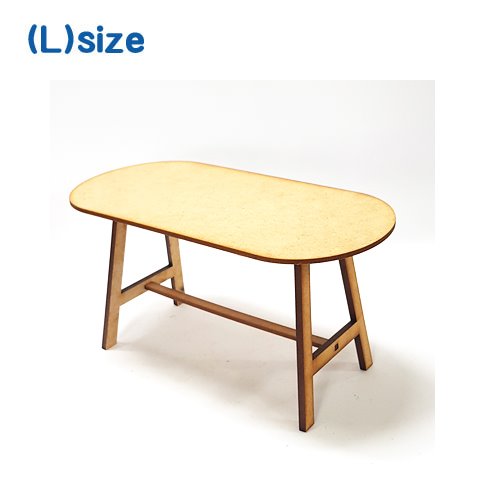 ( L) DIY 긴 원형 테이블