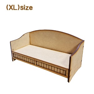 (XL) DIY 라운드 침대 쇼파